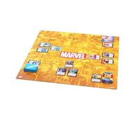 Marvel Champions Marvel Orange Prime Game Mat XL | Tapete de Goma Antideslizante de 27.5 x 27.5 Pulgadas | Diseñado para su Uso con Marvel Champions The Card Game y Otros TCG y LCGs | Fabricado por