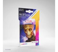 Gamegenic, Juego de Mesa Marvel Champions Sleeves Groot, Multilenguaje (Incluye Español)