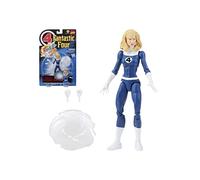 Marvel Classic - Figura de acción de 15 cm de Mujer Invisible de Marvel de los 4 Fantásticos de Hasbro Marvel Legends Series Retro, Incluye 3 Accesorios