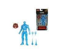 Marvel Classic Hasbro Series - Figura de Iron Man Holograma de 15 cm - Diseño Premium - 2 Accesorios y 1 Pieza de Figura para armar