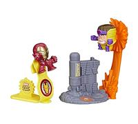 Figura - Marvel Stunt Squad - Set de juego Iron Man vs. M.O.D.O.K. MARVEL CLASSIC, 4 Años+, Multicolor