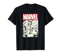 Marvel Comic Cover With Spider-Man, Captain America, Hulk Camiseta