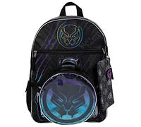 Marvel Comics Black Panther - Juego de mochila de 5 piezas