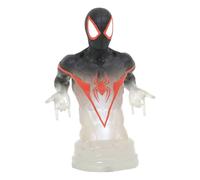 Marvel Comics Busto Camouflage Miles Morales Sdcc 2021 Previews Esclusiva 18 Cm