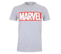 Marvel Comics Camiseta Core Logotipo para Hombre (TV409)