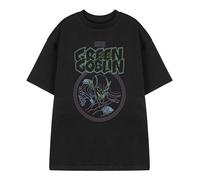 Marvel Comics Camiseta de Duende Verde de Manga Corta para Hombre (NS9376)