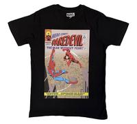 Marvel Comics Daredevil Enter Spider-Man Oficial Camiseta para Hombre (X-Large)