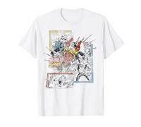 Marvel Comics Iron Man Classic Retro Panels Camiseta