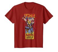 Marvel Comics Mighty Thor Camiseta, Niños, Arándano, 2 años