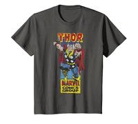 Marvel Comics Mighty Thor Camiseta, Niños, Asfalto, 4 años