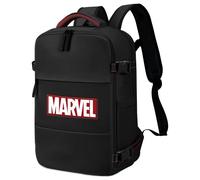 Marvel Comics Mochila de viaje Mercury – Grande 47×23×33 cm, Negro, 35 L