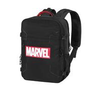 Marvel Comics-Mochila Mercury Viaje Cabina Avión 40x20x25cm, Negro, Capacidad 20 L