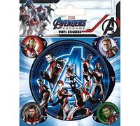 Marvel Comics Pegatina de vinilo de Los Vengadores: Final Game (Quantum Realm Suits)