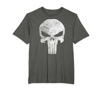Marvel Comics Punisher Skull Symbol Distressed Camiseta