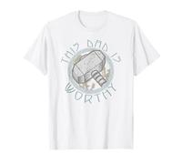 Marvel Comics Retro Classic Father's Day Thor Worthy Dad Camiseta