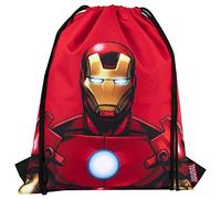 Marvel Comics - Sakky Kids Iron Man - Bolsa escolar para niños - Regalo oficial para niños