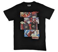 Marvel Comics - T-Shirt # S Black Unisex # Deadpool Strips
