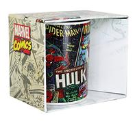 Marvel Comics Tazas de café de cerámica multicolor (1 paquete)