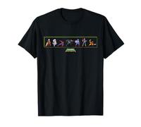 Marvel Cosmic Invasion Game Player Character Lineup Retro Camiseta