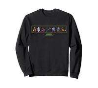 Marvel Cosmic Invasion Game Player Character Lineup Retro Sudadera