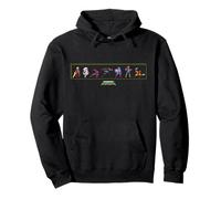 Marvel Cosmic Invasion Game Player Character Lineup Retro Sudadera con Capucha
