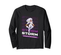 Marvel Cosmic Invasion Game Storm X-Men Retro Pixel Graphics Manga Larga