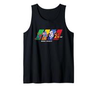 Marvel Cosmic Invasion Game Super Hero Select Screen Retro Camiseta sin Mangas