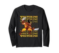 Marvel Cosmic Invasion Game Wolverine Retro Pixel Graphics Manga Larga