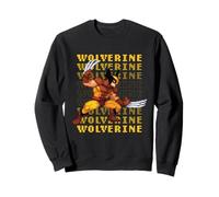 Marvel Cosmic Invasion Game Wolverine Retro Pixel Graphics Sudadera