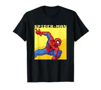 Marvel Cosmic Invasion Spider-Man Retro Pixel Graphics Camiseta