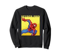 Marvel Cosmic Invasion Spider-Man Retro Pixel Graphics Sudadera