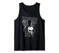 Marvel Daredevil Born Again The Punisher Graffiti Camiseta sin Mangas