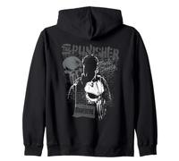 Marvel Daredevil Born Again The Punisher Graffiti Sudadera con Capucha