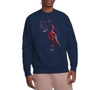 Marvel Daredevil Rain Unisex Sweatshirt, Navy, XX-Large
