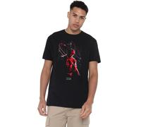 Marvel Daredevil Rain Unisex T Shirt, Black, XXXX-Large