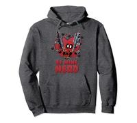 Marvel Deadpool Be Mine Nerd Valentine's Day Pullover Hoodie