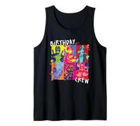 Marvel Deadpool Corps Birthday Crew Matching Birthday Party Camiseta sin Mangas