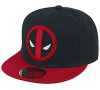 Marvel Deadpool Gorra Snapback Negro OneSize