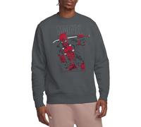Marvel Deadpool Sword Unisex Sweatshirt, Charcoal, Large