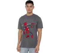 Marvel Deadpool Sword Unisex T Shirt, Charcoal, Large