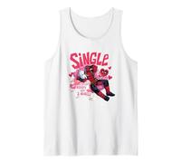 Marvel Deadpool Valentine's Day Single & Ready 2 Mingle Logo Camiseta sin Mangas