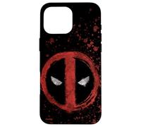 Marvel Deadpool Wade Wilson Icono Carcasa para iPhone 16 Pro Max