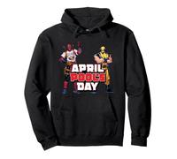 Marvel Deadpool & Wolverine April Pool's Day Team-Up Sudadera con Capucha