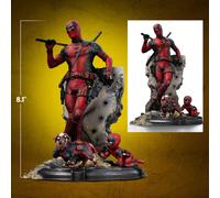 MARVEL Deadpool & Wolverine Scale 1:10 WOLVERINE Statue Iron Studios Sideshow