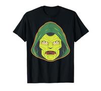 Marvel Doctor Doom Halloween Retro Vintage Mask Costume Camiseta