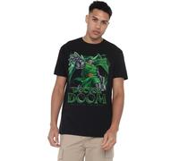 Marvel Doctor Doom Ruler of Latveria Camiseta Unisex, Negro, 3XL