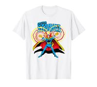Marvel Doctor Strange Retro Comic Art Camiseta