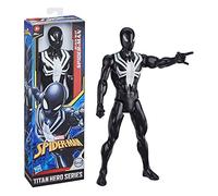 Marvel E73295L2 Spider-Man: Titan Hero Series Black Suit Spider-Man, 30 cm Super Heroes Action Figure