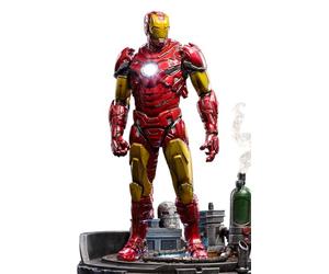Marvel - Estatuilla Deluxe Art Scale Iron Man Unleashed 1/10, 23 cm