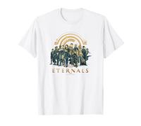 Marvel Eternals Group Shot Minimalist Illustration Poster Camiseta